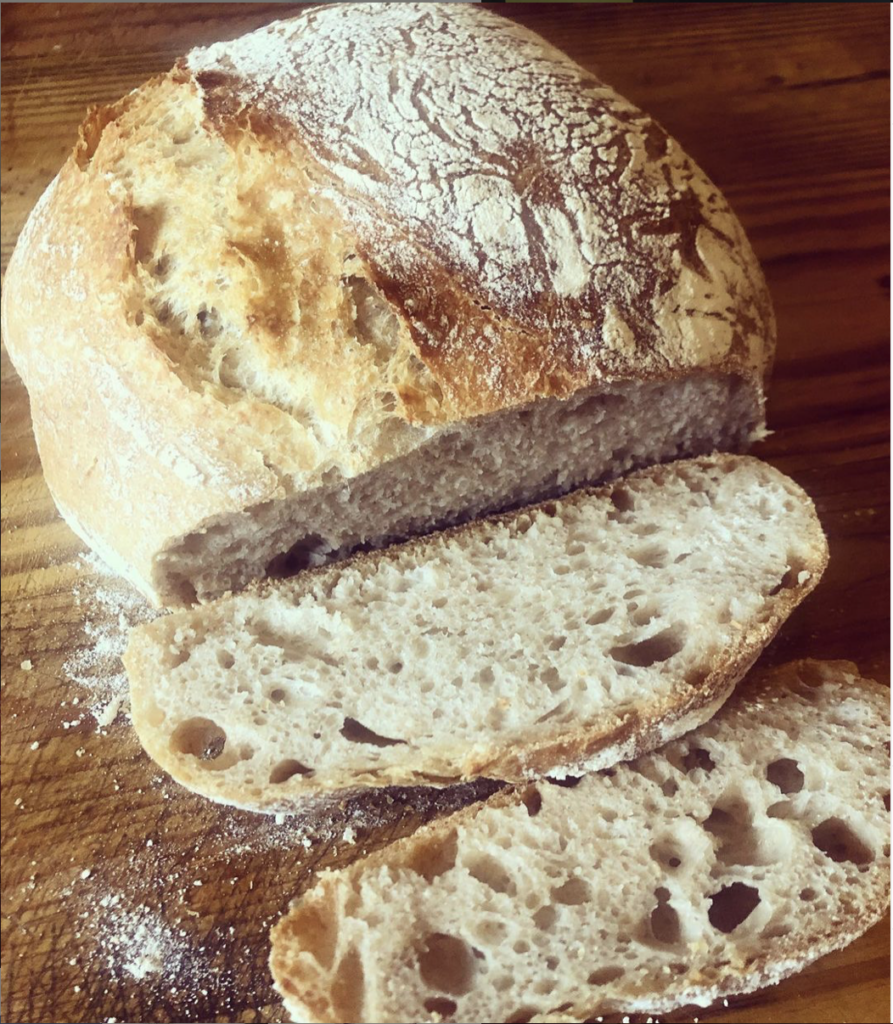 Artisan sourdough loaf