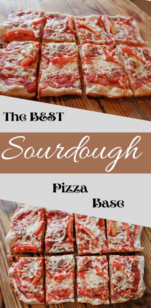 How to make easy sourdough pizza base