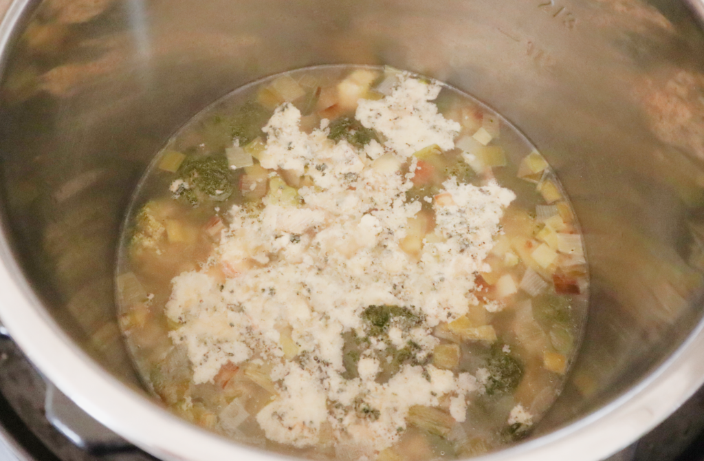 broccoli and stilton soup