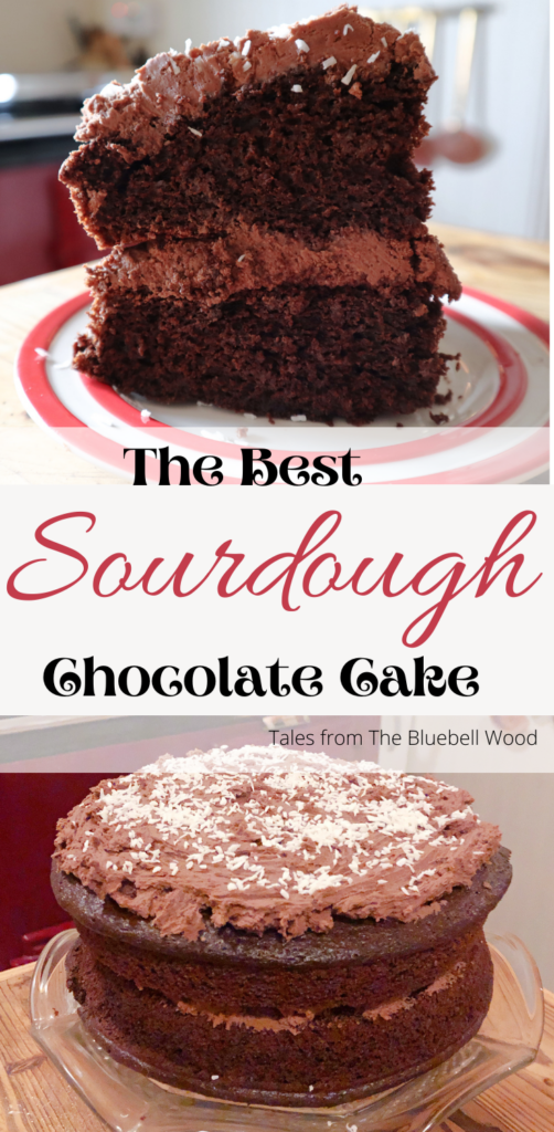 chocolate sourdough cake