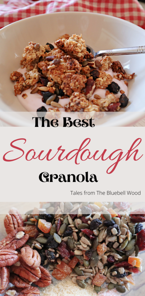 how to make delicious homemade sourdough granola