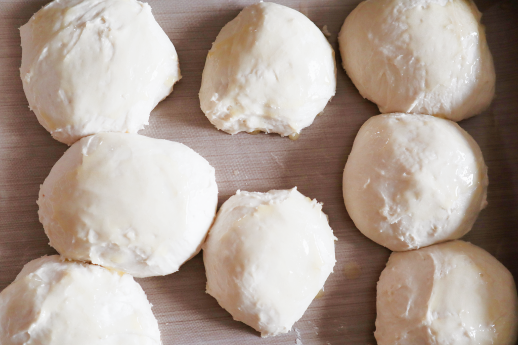 Sourdough bread rolls