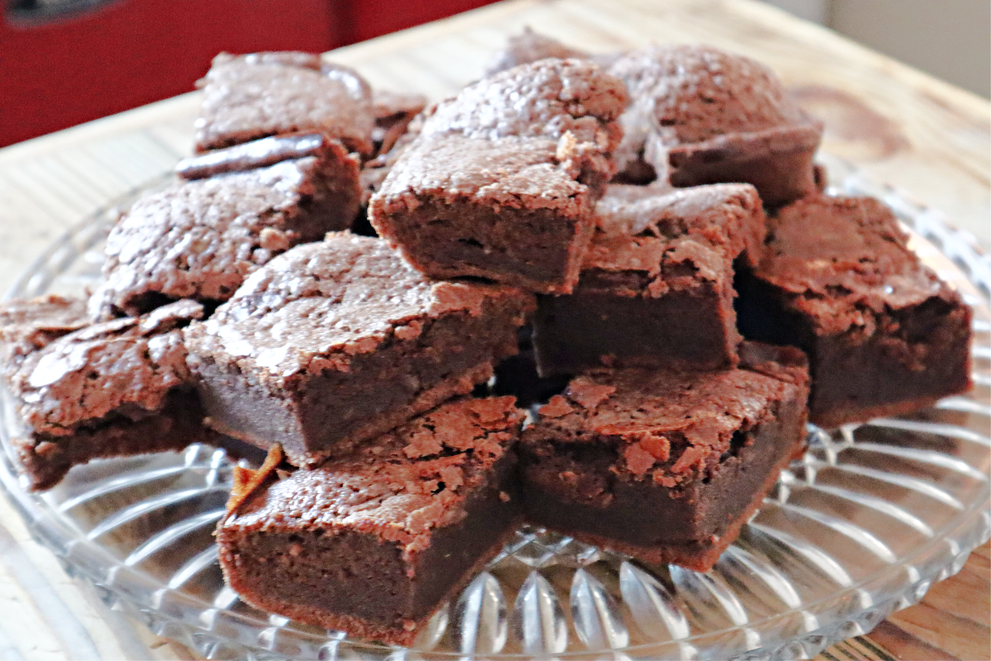 The Best Sourdough Chocolate Brownies