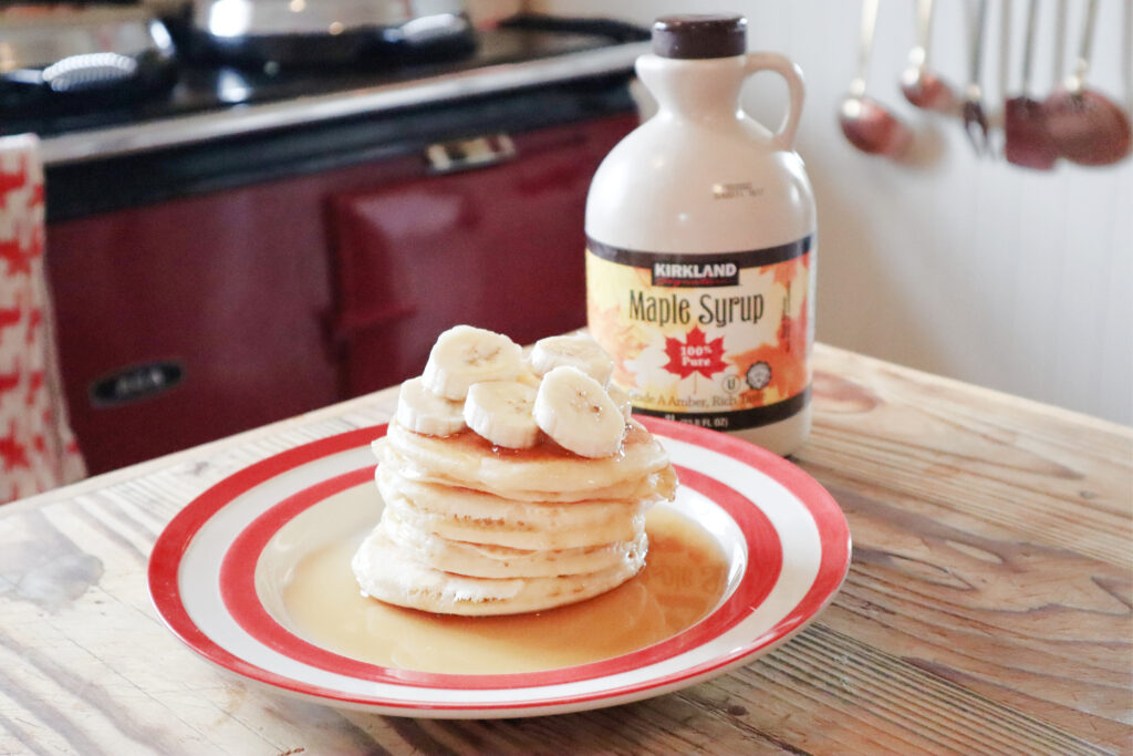 The best fluffy sourdough pancakes