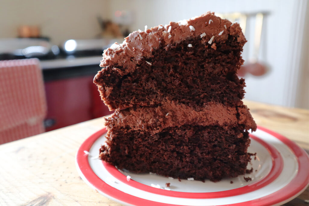 The Best Sourdough Chocolate Cake