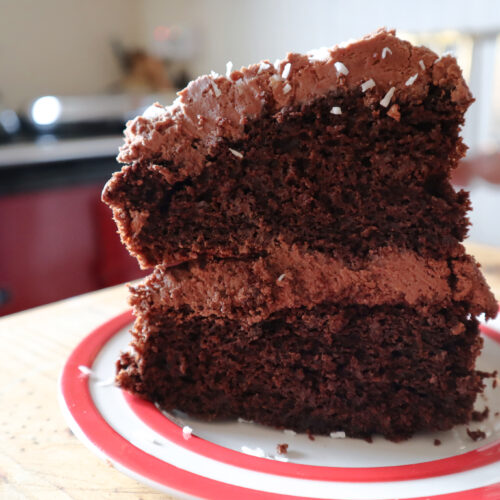 The Best Sourdough Chocolate Cake