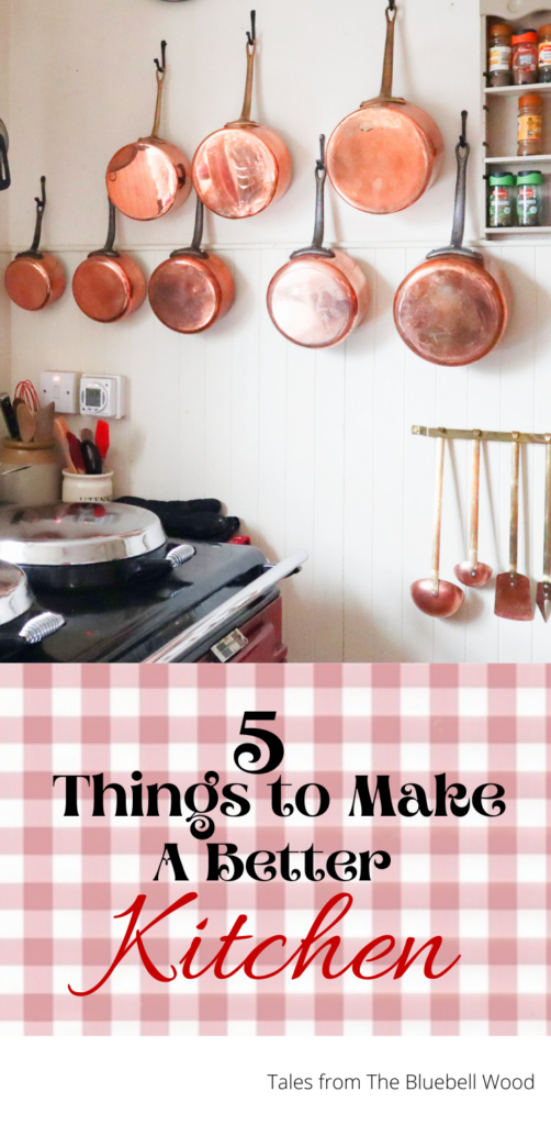 5 things to make a better kitchen