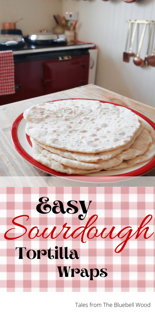 How to make Sourdough discard wraps