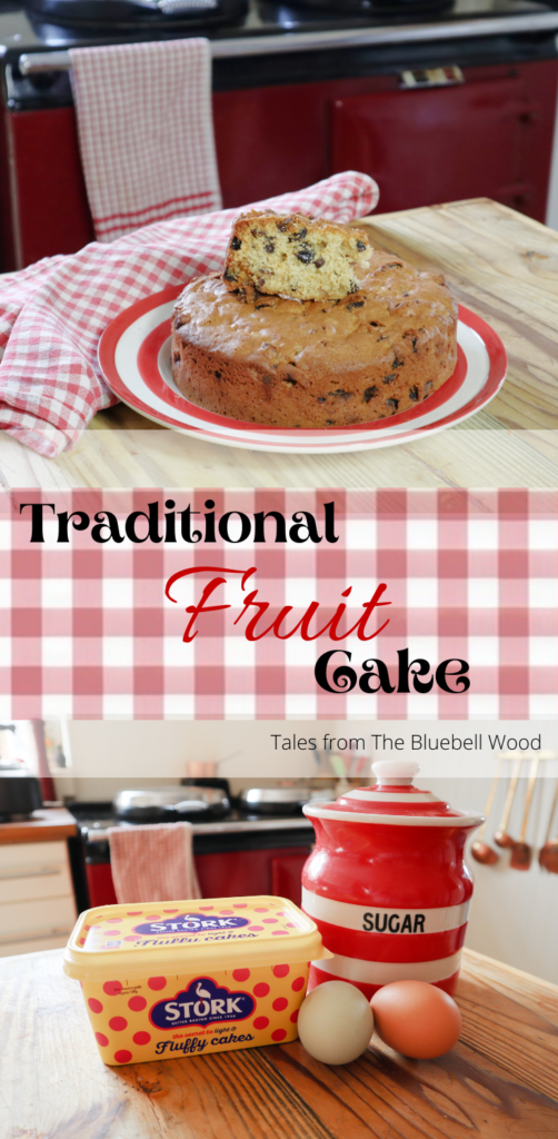 Traditional fruit cake