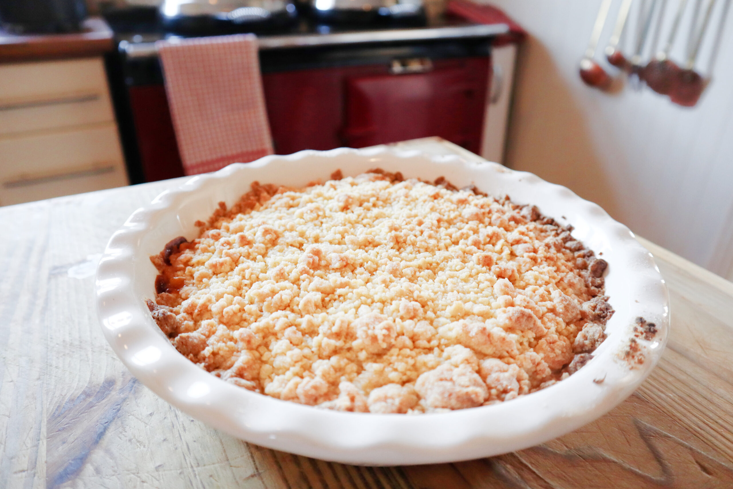 How to make Rhubarb Crumble