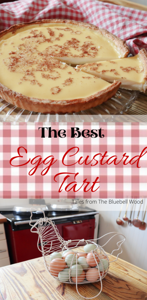 How to make egg custard tart